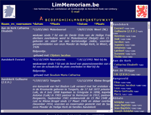 Tablet Screenshot of limmemoriam.be